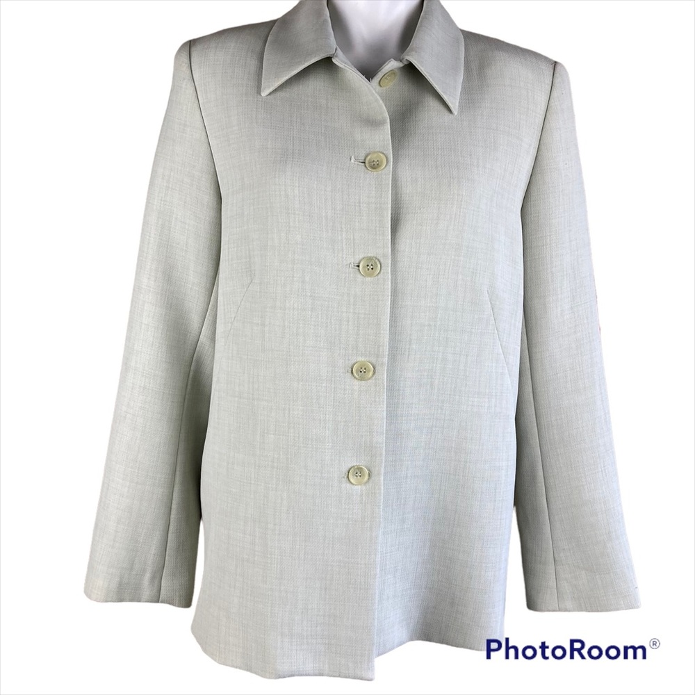 NWOT KENAR  Woman light Green Jacket Size 10